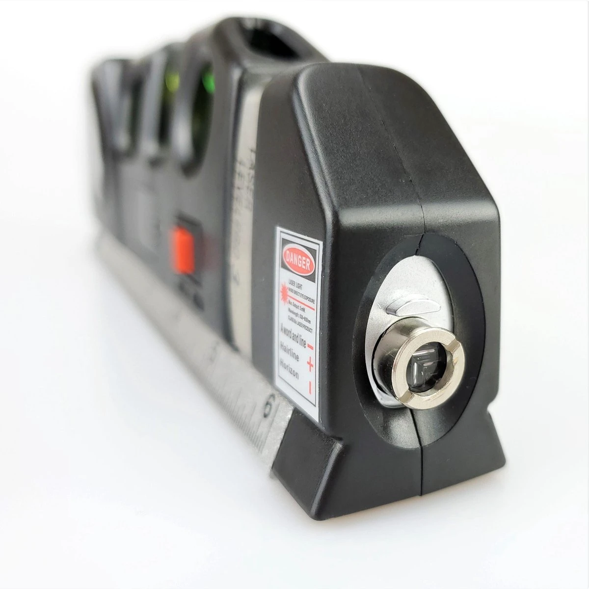 Laserwaterpas – 3 Verschillende Lasers – Inclusief Rolmaat 2,50 Cm - Klussen - Waterpas Met Laser - Torpedo Waterpas 2 Laserwaterpas – 3 Verschillende Lasers – Inclusief Rolmaat 2,50 Cm - Klussen - Waterpas Met Laser - Torpedo Waterpas - Afbeelding 2