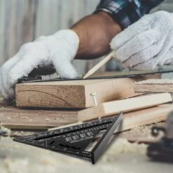 ATV PERFECTUM Winkelhaak – Metrisch - Aluminium - Hoekmeter – Speed Square -Blokhaak – Zwaaihaak -Makita || Merkloos || Stanley Verkoopwinkel 1200x1200 694