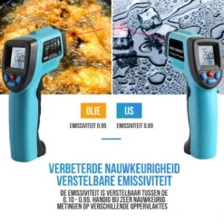 Strex Digitale Infrarood Thermometer - Bereik -50 T/m +550 °C - IR Thermometer - Warmtemeter -Makita || Merkloos || Stanley Verkoopwinkel 1200x1200 708