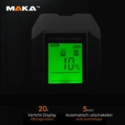 MAKA 2 In 1 Digitale Vochtmeter - Voor Hout En Bouwmaterialen 15 MAKA 2 In 1 Digitale Vochtmeter - Voor Hout En Bouwmaterialen -Makita || Merkloos || Stanley Verkoopwinkel 1200x1200 714