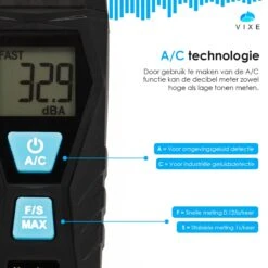 Decibel Meter - Db Meter - Geluidsmeter - Meet Tussen 30 DB En 130 DB - Nauwkeurig Tot 1,5 DB - Inclusief Batterijen 12 Decibel Meter - Db Meter - Geluidsmeter - Meet Tussen 30 DB En 130 DB - Nauwkeurig Tot 1,5 DB - Inclusief Batterijen -Makita || Merkloos || Stanley Verkoopwinkel 1200x1200 730