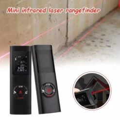 LOUZIR Laser Afstandsmeter - 40 Meter Bereik - 2mm Nauwkeurig - Digitaal Meetapparaat Voor Lengte (m) / Oppervlakte (m2) / Volume (m3) - Binnen En Buiten - Stof- En Spatwaterdicht -Directe En Continue Metingen -Makita || Merkloos || Stanley Verkoopwinkel 1200x1200 747