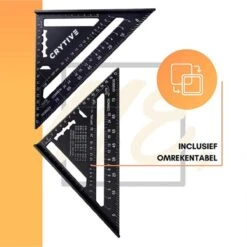 Winkelhaak - Blokhaak - Zwaaihaak - Schrijfhaak - Speed Square - Metalen Winkelhaak - 5 In 1 Winkelhaak -Makita || Merkloos || Stanley Verkoopwinkel 1200x1200 75