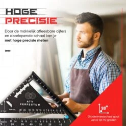 Winkelhaak Set - Incl. Markeerpotlood + 6 Navullingen - Blokhaak - Zwaaihaak - Schrijfhaak - Speed Square - Metalen Winkelhaak - 5 In 1 Winkelhaak 13 Winkelhaak Set - Incl. Markeerpotlood + 6 Navullingen - Blokhaak - Zwaaihaak - Schrijfhaak - Speed Square - Metalen Winkelhaak - 5 In 1 Winkelhaak -Makita || Merkloos || Stanley Verkoopwinkel 1200x1200 754