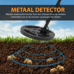Vosoi - Hoogwaardige Metaal Detector - Inclusief Koptelefoon En Schep + Opberghoes - Nauwkeurige Pinpointer Optie - Verstelbare Hoogte - Waterdichte Zoekspoel - Geschikt Voor Kinderen En Volwassenen -Makita || Merkloos || Stanley Verkoopwinkel 1200x1200 762