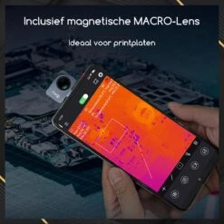 Infiray P2 PRO Warmtebeeldcamera Met Optische Lens - Warmtecamera Voor Android - Warmtemeter - Infrarood Camera 256x192 Pixels - 25 Hz -20° Tot 550° -Makita || Merkloos || Stanley Verkoopwinkel 1200x1200 781