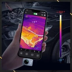 Infiray P2 PRO Warmtebeeldcamera Met Optische Lens - Warmtecamera Voor Android - Warmtemeter - Infrarood Camera 256x192 Pixels - 25 Hz -20° Tot 550° -Makita || Merkloos || Stanley Verkoopwinkel 1200x1200 782