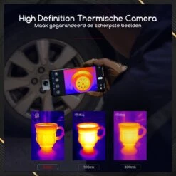 Infiray P2 PRO Warmtebeeldcamera Met Optische Lens - Warmtecamera Voor Android - Warmtemeter - Infrarood Camera 256x192 Pixels - 25 Hz -20° Tot 550° -Makita || Merkloos || Stanley Verkoopwinkel 1200x1200 783