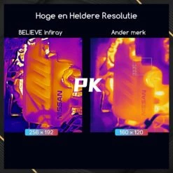 Infiray P2 PRO Warmtebeeldcamera Met Optische Lens - Warmtecamera Voor Android - Warmtemeter - Infrarood Camera 256x192 Pixels - 25 Hz -20° Tot 550° -Makita || Merkloos || Stanley Verkoopwinkel 1200x1200 786