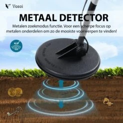 Vosoi - Hoogwaardige Metaal Detector - Nauwkeurige Pinpointer Optie - Waterdichte Zoekspoel - Geschikt Voor Kinderen En Volwassenen -Makita || Merkloos || Stanley Verkoopwinkel 1200x1200 822
