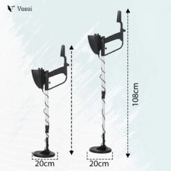 Vosoi - Hoogwaardige Metaal Detector - Nauwkeurige Pinpointer Optie - Waterdichte Zoekspoel - Geschikt Voor Kinderen En Volwassenen -Makita || Merkloos || Stanley Verkoopwinkel 1200x1200 823