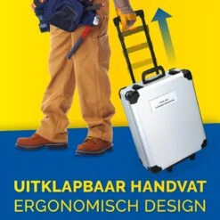 Kinzo Handgereedschapset - 187-delig - In Aluminium Rolkoffer - CR-V-Staal -Makita || Merkloos || Stanley Verkoopwinkel 1200x1200 886