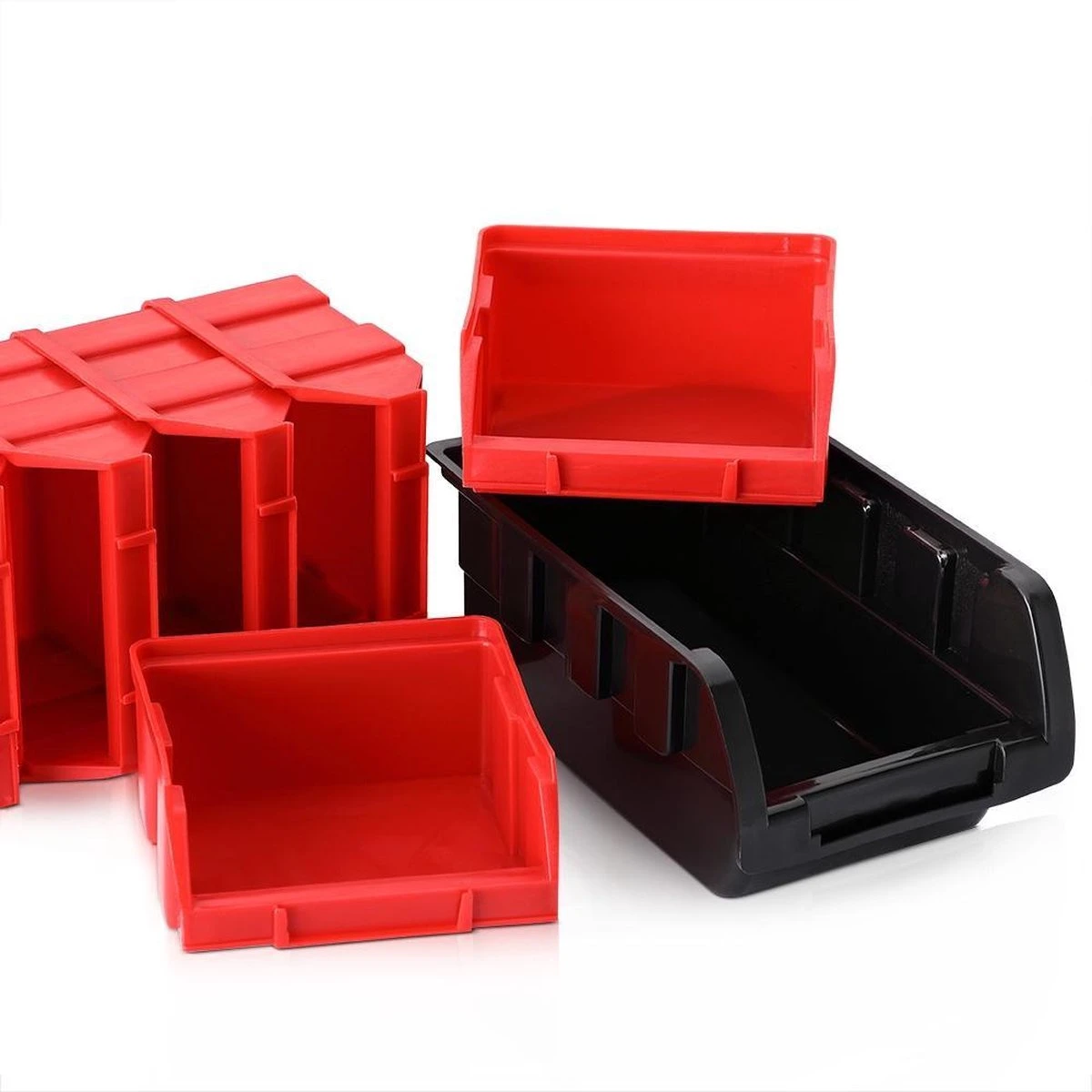 Gereedschappenwand - Stapelbare Opbergboxen 30 Stuks - 360x380mm 6 Gereedschappenwand - Stapelbare Opbergboxen 30 Stuks - 360x380mm - Afbeelding 6