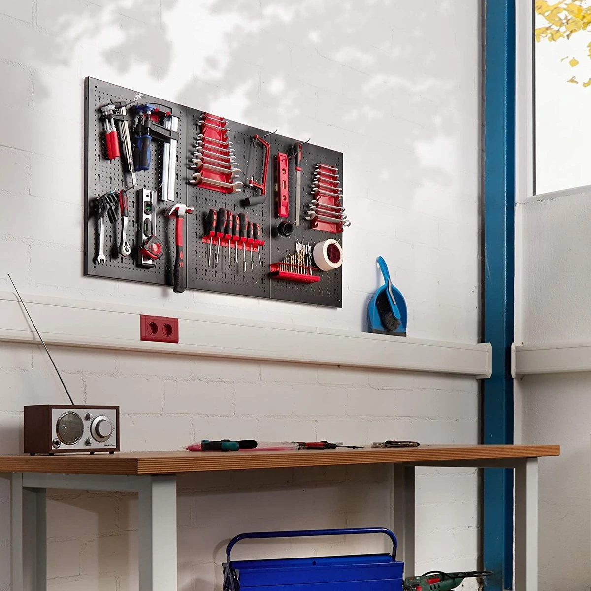 Sens Design Gereedschapswand - Gereedschapsbord – 120 X 60 Cm 2 Sens Design Gereedschapswand - Gereedschapsbord – 120 X 60 Cm - Afbeelding 2