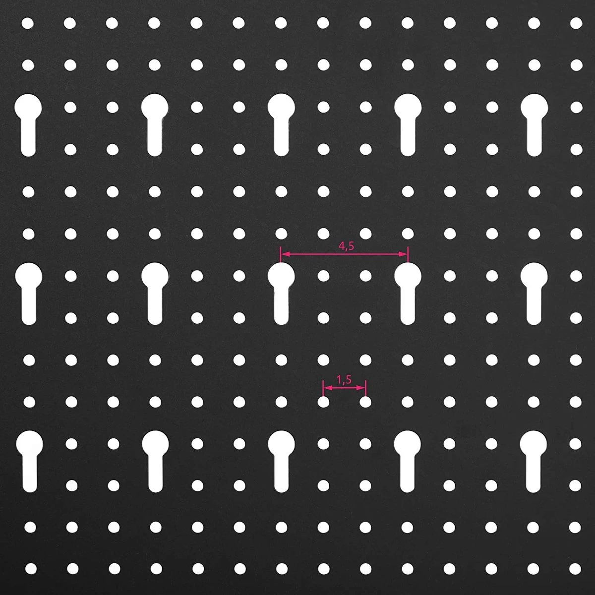 Sens Design Gereedschapswand - Gereedschapsbord – 120 X 60 Cm 4 Sens Design Gereedschapswand - Gereedschapsbord – 120 X 60 Cm - Afbeelding 4