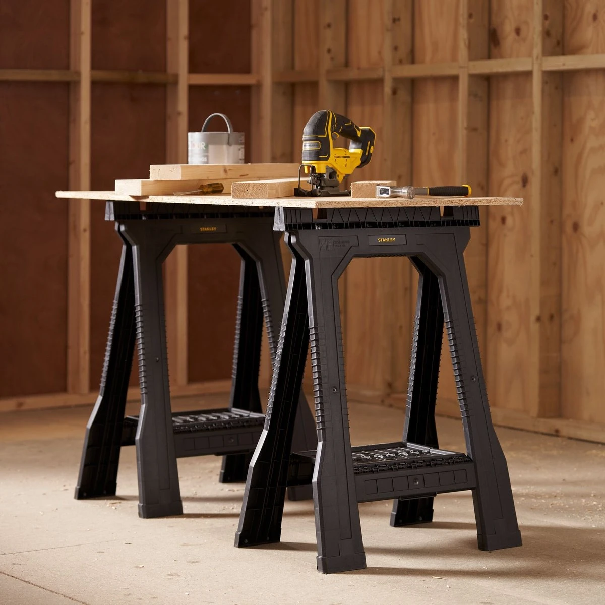 STANLEY STST1-70355 Opvouwbare Zaagbok - 2 Stuks 8 STANLEY STST1-70355 Opvouwbare Zaagbok - 2 Stuks - Afbeelding 8