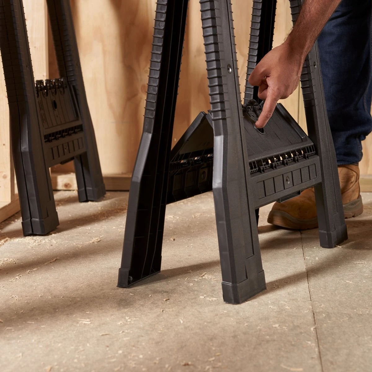 STANLEY STST1-70355 Opvouwbare Zaagbok - 2 Stuks 15 STANLEY STST1-70355 Opvouwbare Zaagbok - 2 Stuks - Afbeelding 15