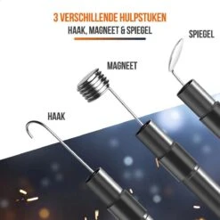 Strex Inspectiecamera Met Scherm 10M - 1080P HD - 4.3 Inch LCD Scherm - IP67 Waterdicht - LED Verlichting - Endoscoop - Inspectie Camera -Makita || Merkloos || Stanley Verkoopwinkel 1200x1200 946