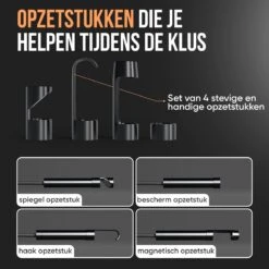 Strex Inspectiecamera 5M - Android/IOS - IP68 Waterdicht - 1080P HD - LED Verlichting - Endoscoop - Inspectie Camera - Inspecteren Met Telefoon -Makita || Merkloos || Stanley Verkoopwinkel 1200x1200 95