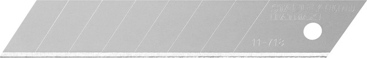 Stanley FatMax - Reserve Afbreekmes 18mm - 10 Stuks 3 Stanley FatMax - Reserve Afbreekmes 18mm - 10 Stuks - Afbeelding 3