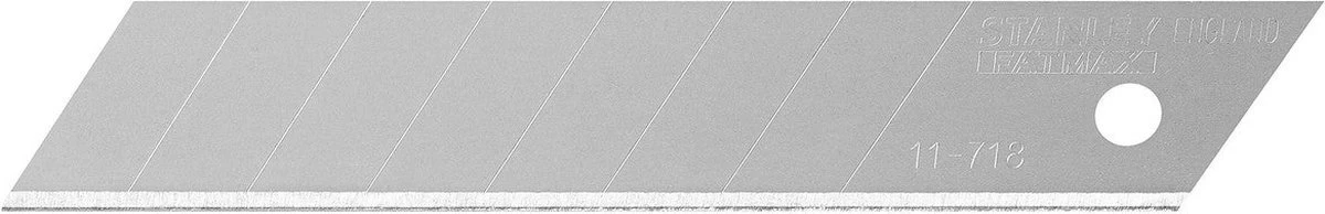 Stanley FatMax - Reserve Afbreekmes 18mm - 10 Stuks 15 Stanley FatMax - Reserve Afbreekmes 18mm - 10 Stuks - Afbeelding 15