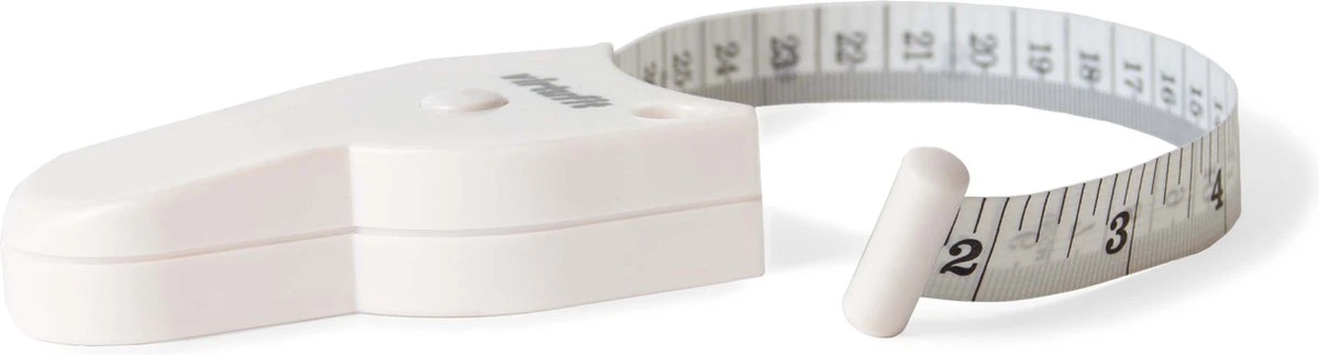 VirtuFit - Omtrekmeter - Meetlint - 150 Cm - Omvang Meetlint - Body Mass Tape 2 VirtuFit - Omtrekmeter - Meetlint - 150 Cm - Omvang Meetlint - Body Mass Tape - Afbeelding 2