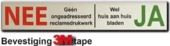 Nee Ja Sticker - Brievenbussticker Nee Ja Kleur - 150 X 25 X 1 Mm - Promessa-Design. -Makita || Merkloos || Stanley Verkoopwinkel 1200x325 1