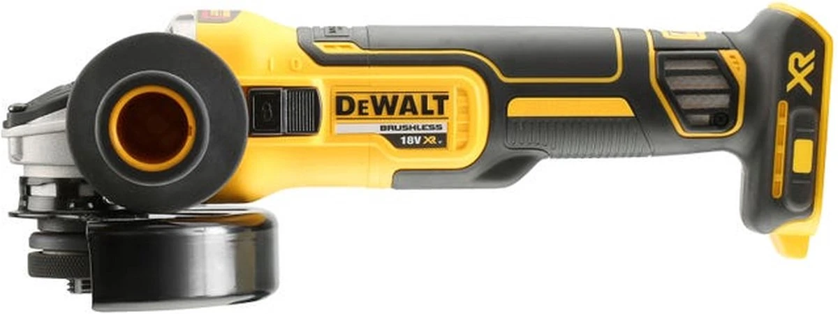 DeWalt DCG405NT-XJ Accu-haakse Slijper 18V 125mm 3 DeWalt DCG405NT-XJ Accu-haakse Slijper 18V 125mm - Afbeelding 3