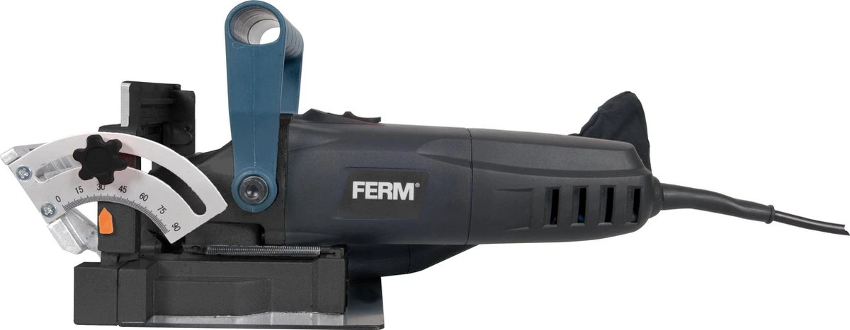 FERM Lamellenfrees 900W Uitgebreide Instelmogelijkheden, Aluminium Voetplaat - Incl. 50 Lamellen En Opbergkoffer 3 FERM Lamellenfrees 900W Uitgebreide Instelmogelijkheden, Aluminium Voetplaat - Incl. 50 Lamellen En Opbergkoffer - Afbeelding 3