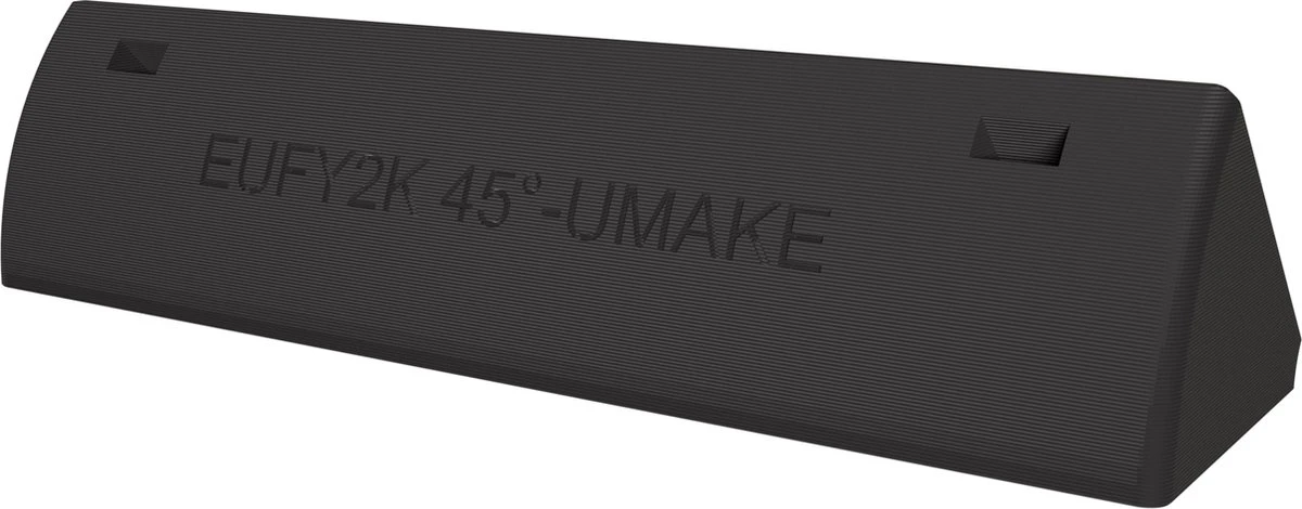 Umake // Eufy 45° Hoekbeugel // Type 2K Battery T8210 // Zwart // Inclusief Schroeven 3 Umake // Eufy 45° Hoekbeugel // Type 2K Battery T8210 // Zwart // Inclusief Schroeven - Afbeelding 3