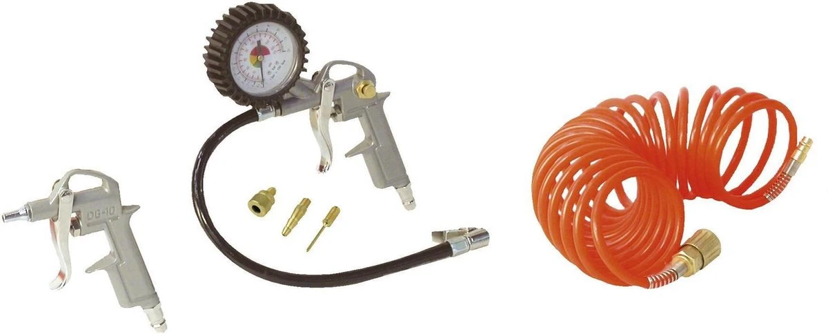 STANLEY Compressor D230/10/50V - Olievrij - 10 Bar - 50 Liter Tank - Inclusief 6-delige Accessoire Set 5 STANLEY Compressor D230/10/50V - Olievrij - 10 Bar - 50 Liter Tank - Inclusief 6-delige Accessoire Set - Afbeelding 5