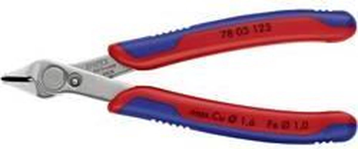 Knipex 7803125 Super-Knips Precisie Zijsnijtang - Elektronica - 125mm 8 Knipex 7803125 Super-Knips Precisie Zijsnijtang - Elektronica - 125mm - Afbeelding 8
