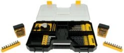 DeWalt DT71569 Accessoires Set 100delig - Gereedschapskoffer - Kunststof -Makita || Merkloos || Stanley Verkoopwinkel 1200x514