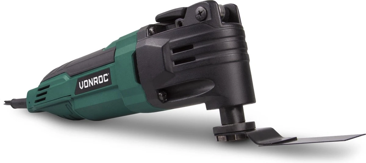 VONROC Multitool – Oscillerend – 300W – Incl. Accessoires & Opbergtas 1 VONROC Multitool – Oscillerend – 300W – Incl. Accessoires & Opbergtas