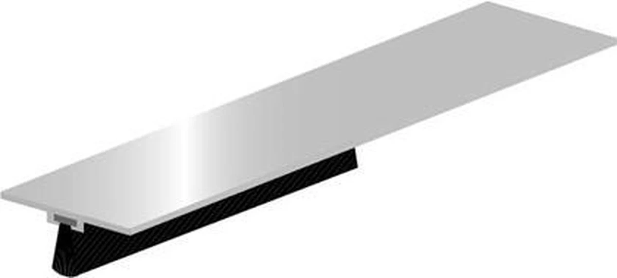 Ellen Dorpelstrip Dbs-Borstel 100cm Alu 7 Ellen Dorpelstrip Dbs-Borstel 100cm Alu - Afbeelding 7