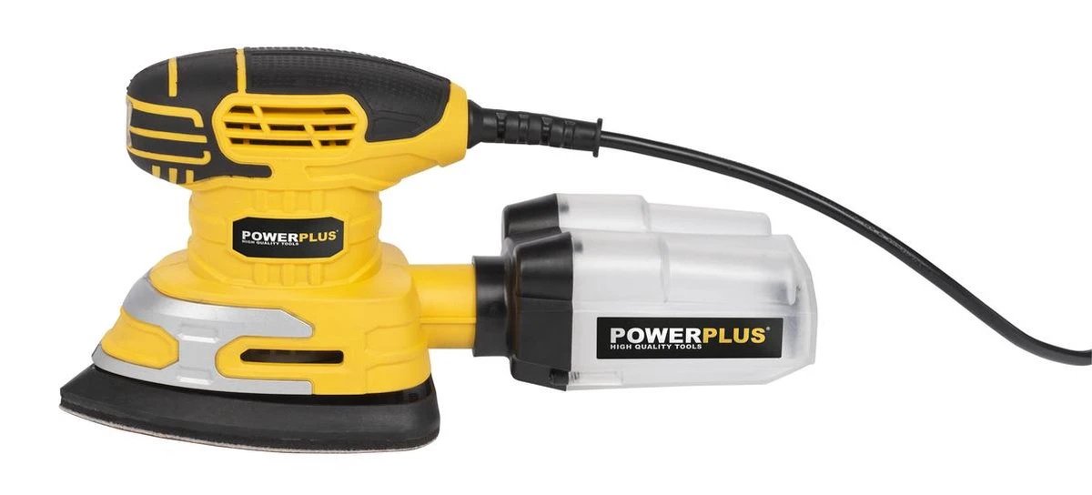 Powerplus POWX0481 Elektrische Schuurmachine - Handpalmschuurmachine - Multischuurschuurmachine - 220W - Incl. 15x Schuurpapier, Stofopvangbox En Gereedschapskoffer 2 Powerplus POWX0481 Elektrische Schuurmachine - Handpalmschuurmachine - Multischuurschuurmachine - 220W - Incl. 15x Schuurpapier, Stofopvangbox En Gereedschapskoffer - Afbeelding 2