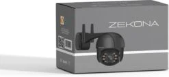 Zekona 20C - Zwart - IP Camera Beveiliging - Buiten - Beveiligingscamera - WiFi 4x Digitale Zoom + 32 GB SD Kaart -Makita || Merkloos || Stanley Verkoopwinkel 1200x549 2