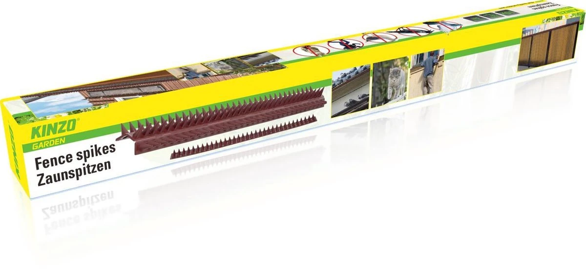 Kinzo Anti-klimstrips 50 X 4,5 X 1,7 Cm Bruin 10 Stuks 12 Kinzo Anti-klimstrips 50 X 4,5 X 1,7 Cm Bruin 10 Stuks - Afbeelding 12