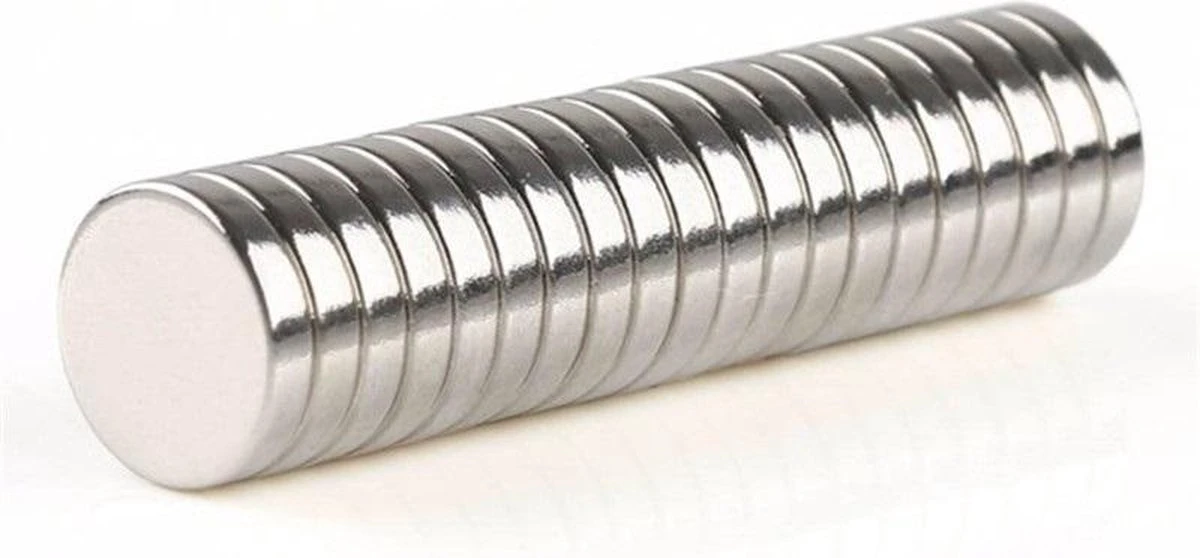 Merkloos Sterke Magneten Rond – 50N Sterk Magneetjes - 20 Stuks – 8 X 2mm 1 Merkloos Sterke Magneten Rond – 50N Sterk Magneetjes - 20 Stuks – 8 X 2mm