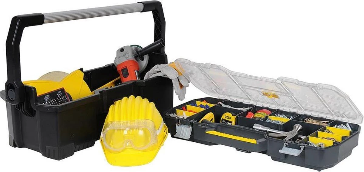 STANLEY Gereedschapskoffer 24'' - Met Organizer 2 STANLEY Gereedschapskoffer 24'' - Met Organizer - Afbeelding 2