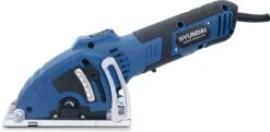 Hyundai Mini Cirkelzaag 600W - Handcirkelzaag Ø85mm - Afkortzaag - Invalzaag - Met Geleiderail - Incl. 3x Zaagblad -Makita || Merkloos || Stanley Verkoopwinkel 1200x588 4