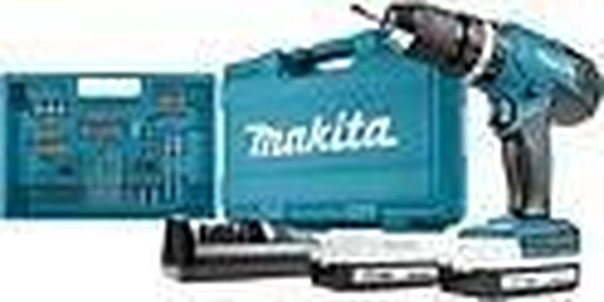 Makita HP457DWE10 Klopboor-/Schroefmachine -18 V - Met 74-Delige Accesoireset 11 Makita HP457DWE10 Klopboor-/Schroefmachine -18 V - Met 74-Delige Accesoireset - Afbeelding 11