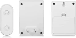 Byron DBY-21134 Draadloze Deurbel - 2 Ontvangers - 1 Ontvanger Met Stekker 1 Ontvanger Op Batterijen - Waterdicht - Wit - 100m Bereik - 80dB - 36 Melodieën -Makita || Merkloos || Stanley Verkoopwinkel 1200x608 6