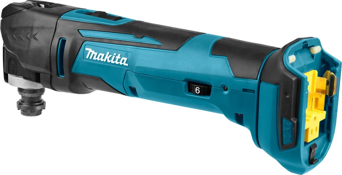 Makita DTM51ZJX3 Multitool - Oscillerend - 18 V - Incl. Koffer En 16 Accessoires - Losse Body (geleverd Zonder Accu En Lader) 9 Makita DTM51ZJX3 Multitool - Oscillerend - 18 V - Incl. Koffer En 16 Accessoires - Losse Body (geleverd Zonder Accu En Lader) - Afbeelding 9
