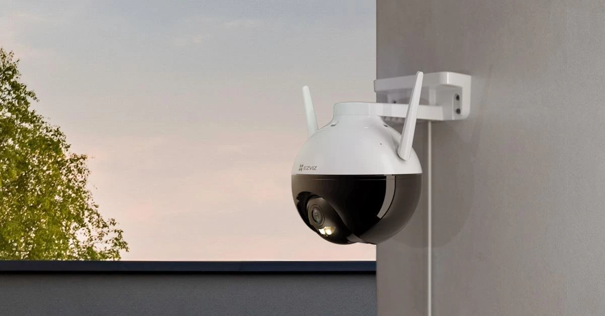 Ezviz C8C Full HD WiFi Buiten Dome (360) Camera Met Kleurnachtzicht - Zwart 14 Ezviz C8C Full HD WiFi Buiten Dome (360) Camera Met Kleurnachtzicht - Zwart - Afbeelding 14