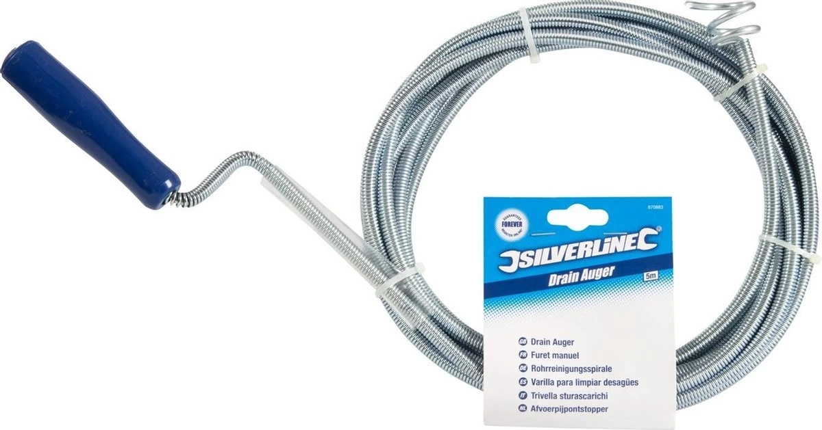 Silverline Rioolveer - 5 Meter 2 Silverline Rioolveer - 5 Meter - Afbeelding 2