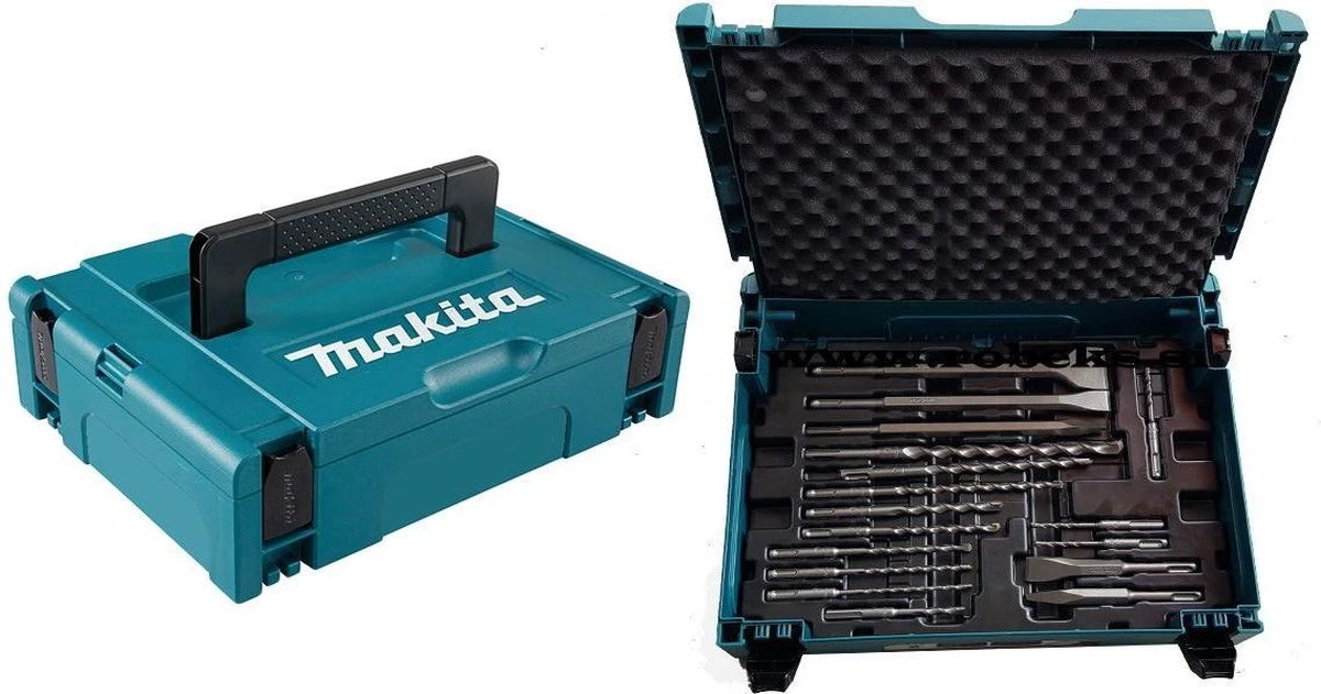 Makita B-52059 17-delige SDS-plus Boor / Beitel Set In Mbox 5 Makita B-52059 17-delige SDS-plus Boor / Beitel Set In Mbox - Afbeelding 5