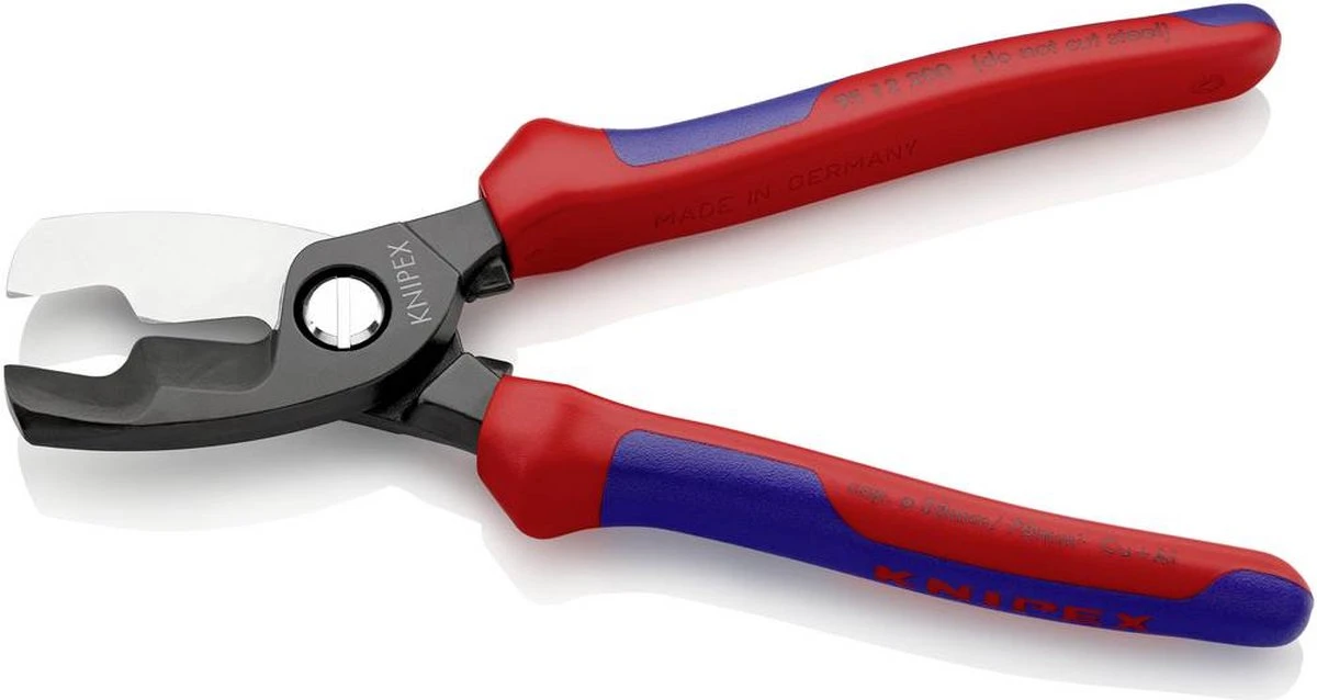 Knipex 95 12 200 95 12 200 Kabelschaar Geschikt Voor (striptechniek) Alu- En Koperkabel, Een- En Meerdraads 20 Mm 70 Mm 6 Knipex 95 12 200 95 12 200 Kabelschaar Geschikt Voor (striptechniek) Alu- En Koperkabel, Een- En Meerdraads 20 Mm 70 Mm - Afbeelding 6