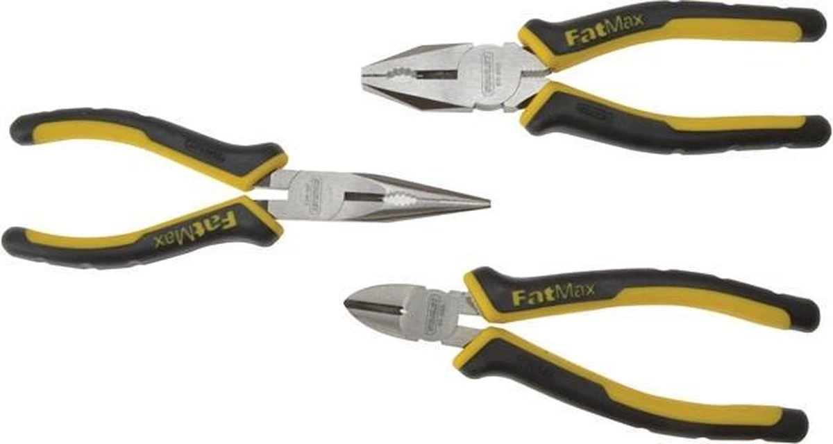 STANLEY FATMAX Tangenset 3delig 6 STANLEY FATMAX Tangenset 3delig - Afbeelding 6