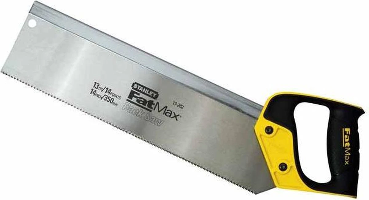 STANLEY FatMax Kapzaag 350mm - 13T/inch 4 STANLEY FatMax Kapzaag 350mm - 13T/inch - Afbeelding 4